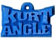 Wrestling 2005 -- Anhänger Kurt Angle - blau - zum Schließen ins Bild klicken
